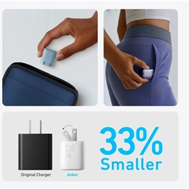 شارژر دیواری 25 وات انکر مدل A2656 با فناوری PD/QC