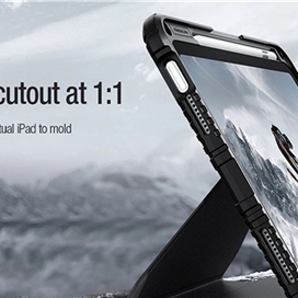 کیف کلاسوری محافظ نیلکین Bumper Snapsafe برای iPad 10/10.9 2022