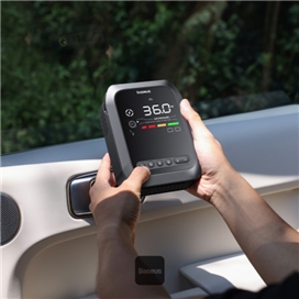 پاوربانک 30000 و کمپرسور باد و جامپ استارتر بیسوس Baseus PrimeTrip BS-CH014 C00245903111 با چراغ قوه