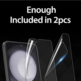 گلس آراری مدل Pure مناسب Galaxy Z Flip 6 پک دو عددی