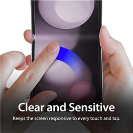 گلس آراری مدل Pure مناسب Galaxy Z Flip 6 پک دو عددی