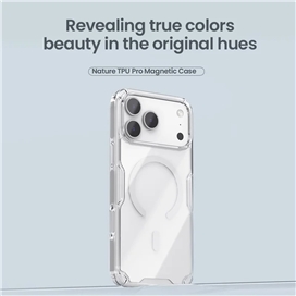 قاب محافظ مگ سیف نیلکین آیفون Nillkin Nature TPU Pro Magnetic Case مناسب برای Apple iPhone 17 Pro Max