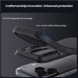 قاب محافظ  Nillkin CamShield Pro Case دارای محافظ دوربین مناسب برای Apple iPhone 17 Pro Max