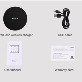 شارژر وایرلس 15 وات نیلکین مدل Nillkin PowerFlsh Wireless Charger MC035