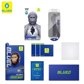 محافظ صفحه پرایوسی بلو یاقوتی با اپلیکاتور Blueo SAPPHIRE HD Privacy Screen Protector مناسب برای Apple iPhone 17 Pro Max