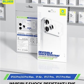 رینگ محافظ لنز بلو تیتانیوم ضد انعکاس نور Blueo 99Anti-Reflective PVD Titanium Alloy Lens Glass مناسب برای Apple iPhone 17 Pro Max