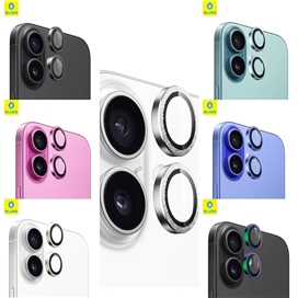 رینگ محافظ لنز بلو فلزی Blueo Metal Frame Lens Protector Glass مناسب برای Apple iPhone 17 Pro Max
