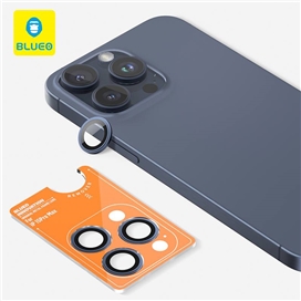 رینگ محافظ لنز بلو فلزی Blueo Metal Frame Lens Protector Glass مناسب برای Apple iPhone 17 Pro Max