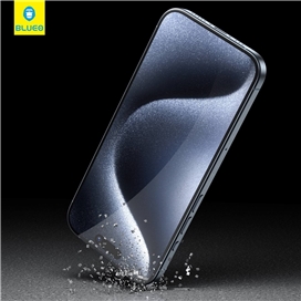 محافظ صفحه بلو سه بعدی ایربگ دار Blueo 3D Invisible Airbag Anti Broken Tempered Glass مناسب برای Apple iPhone 17 Pro