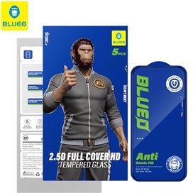محافظ صفحه بلو پک 5 تایی Blueo 5pcs Pack 2.5D Silk Full Cover Glass HD مناسب برای Apple iPhone 17 Pro