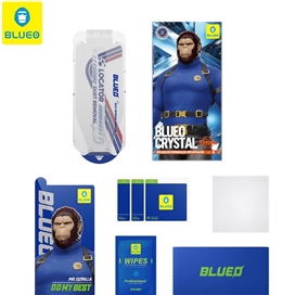 محافظ صفحه بلو کریستالی با اپلیکاتور Blueo Crystal Anti-Scratch Tempered Glass With Applicator مناسب برای Apple iPhone 17 Pro