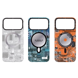 قاب یانگ کیت Youngkit Technology Futuristic Circuit Upgraded Anti-Drop Impact Series مناسب برای Apple iPhone 17 Pro