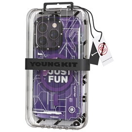 قاب یانگ کیت Youngkit Technology Futuristic Circuit Upgraded Anti-Drop Impact Series مناسب برای Apple iPhone 17 Pro