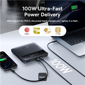 پاوربانک 20000 بیسوس Baseus Blade H1 P10021604123 توان 100 وات