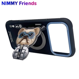 قاب برند نیمی با استند مدل Nimmy Cool & Cute Case Series مناسب برای Apple iPhone 17 Pro Max