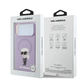 قاب برند کارل لاگرفلد مدل IML AQUARELLE مناسب گوشی Apple iPhone 17 Pro Max