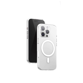 قاب برند بلو کریستالی با مگ سیف Blueo Crystal Drop Resistance Magsafe Case مناسب برای Apple iPhone 16 Pro