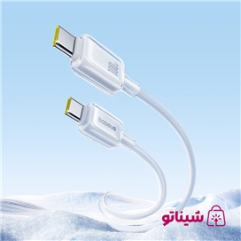 کابل شارژ دو سر تایپ سی 1 متر 100 وات بیسوس Baseus Crystal Fast Charging Cable CB000132