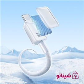 کابل شارژ دو سر تایپ سی 1 متر 100 وات بیسوس Baseus Crystal Fast Charging Cable CB000132