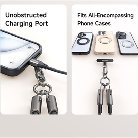 کابل شارژ تایپ سی به لایتنینگ 36 وات و بند آویز مک دودو Mcdodo CA-6820 Multifunctional Lanyard