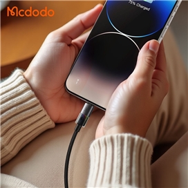 کابل شارژ لایتنینگ 1.2 متر مک دودو Mcdodo Colorful Lights Lightning Cable CA-8170