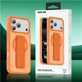 قاب استند دار گرین مدل Green GRIP 360 MagSafe  محافظت 360 درجه مناسب برای Apple iPhone 17 Pro
