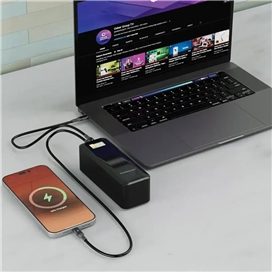 پاوربانک پاورولوژی نوروولت 140 مدل 27000 میلی آمپر کد PPBCHA90