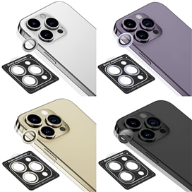 رینگ محافظ لنز آیفون 14 Apple iphone 13 BLUEO Metal Frame Lens Protector Glass