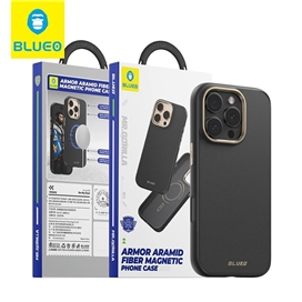 قاب برند بلو Blueo Armor Aramid Fiber Magnetic Case مناسب برای Apple iPhone 16 Pro Max