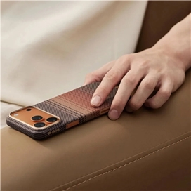 قاب آیفون 17 پرو مکس PITAKA Ultra Slim Moment Sunset PitaTap