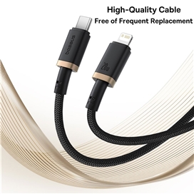 کابل لایتنینگ به Type-C بیسوس Baseus CB000123 Dura Series P10377800U01 طول 1 متر توان 20 وات