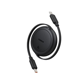 کابل جمع شونده Type-C به Type-C بیسوس Baseus Free2Pull Mini P103645001 طول 100 سانتی‌متر توان 60 وات