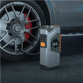 پاوربانک 10000 و کمپرسور باد و جامپ استارتر خودرو پرودو Porodo PDPBA10GY