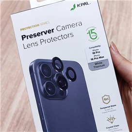 محافظ لنز دوربین برند جی سی پال JCPAL مدل Preserver مناسب برای Apple iPhone 17 Pro Max