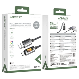 کابل Type-C ایس فست ACEFAST C21-04 طول 1.2 متر شدت جریان 3 آمپر