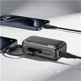 پاوربانک 10000 ایس فست ACEFAST M27 توان 22.5 وات همراه با کابل متصل