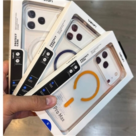 قاب مگسیف MagSafe ووی VAWIمدل شفاف مناسب برای Apple iPhone 17 Pro