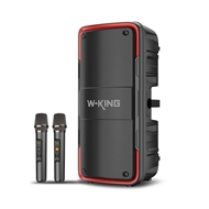 اسپیکر بلوتوث دبلیو کینگ W-King T7 توان 100 رم و فلش خور با 2 میکروفون