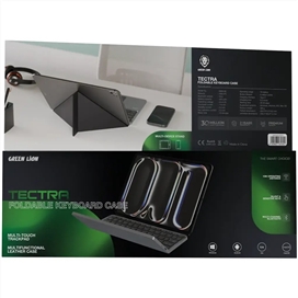 کیبورد تاشو قابل حمل گرین لاین Green Lion Tectra Foldable keyboard Case GNTEKEYBDGY