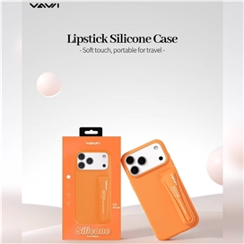 قاب برند ووی مدل Vawi lipstick silicone case مناسب برای Apple iPhone 17 Pro Max