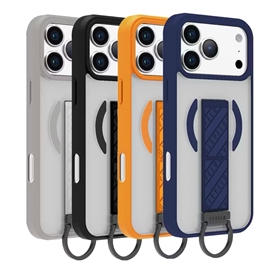 قاب مگسیف MagSafe ضد ضربه لولو Levelo مدل استند دار Morphix Clara مناسب برای Apple iPhone 17 Pro Max