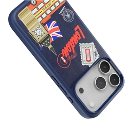 قاب چرمی ضد ضربه لولو Levelo مدل Vallo London مناسب برای Apple iPhone 17 Pro Max