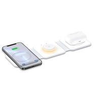 شارژ بیسیم چند کاره رسی Recci Wireless Charger Ambient Lamp RCW-27