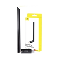 دانگل وای فای آنتن دار بیسوس Adapter Baseus FastJoy 150Mbps WiFi Adapter B01317600111-00