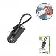 پاوربانک 5000 باوین Bavin PC109s توان 22.5 وات همراه با کانکتور لایتنینگ