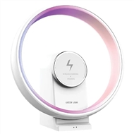 چراغ رومیزی گرین لاین مدل Jupiter همراه با اسپیکر و شارژر وایرلس