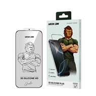 گلس آیفون 17 پرو گرین لاین Green Lion 3D Silicone Plus Iphone 17 Pro GN3DSIL17PCL
