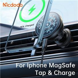 هولدر و شارژر وایرلس و فن خنک کننده مک دودو مدل MCDODO CH-2130 به همراه کابل شارژ