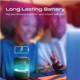 اسپیکر بلوتوثی قابل حمل پرومیت  مدل GLITZ.BLACK