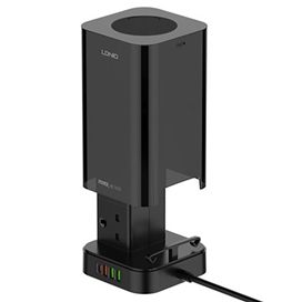 چند راهی برق 3 در 1 الدینیو 2500 وات LDNIO TOWER 3 in 1 Power Extension Cord SKW6457